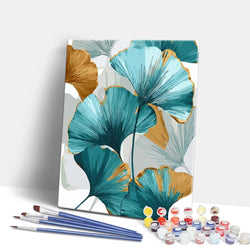 Ginko Leave Art  - Paint By Numbers Kit (ONLINE ORDER ONLY)