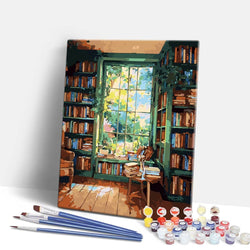 Library Love - Paint By Numbers Kit (ONLINE ORDER ONLY)