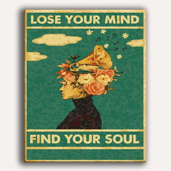 Lose Your Mind, Find Your Soul - Paint By Numbers Kit (ONLINE ORDER ONLY)