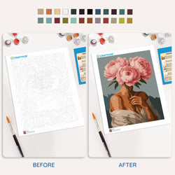 Blossom Veil - Paint By Numbers Kit (ONLINE ORDER ONLY)