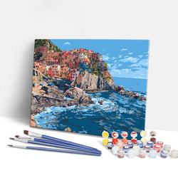 Monterosso al Mare  - Paint By Numbers Kit (ONLINE ORDER ONLY)
