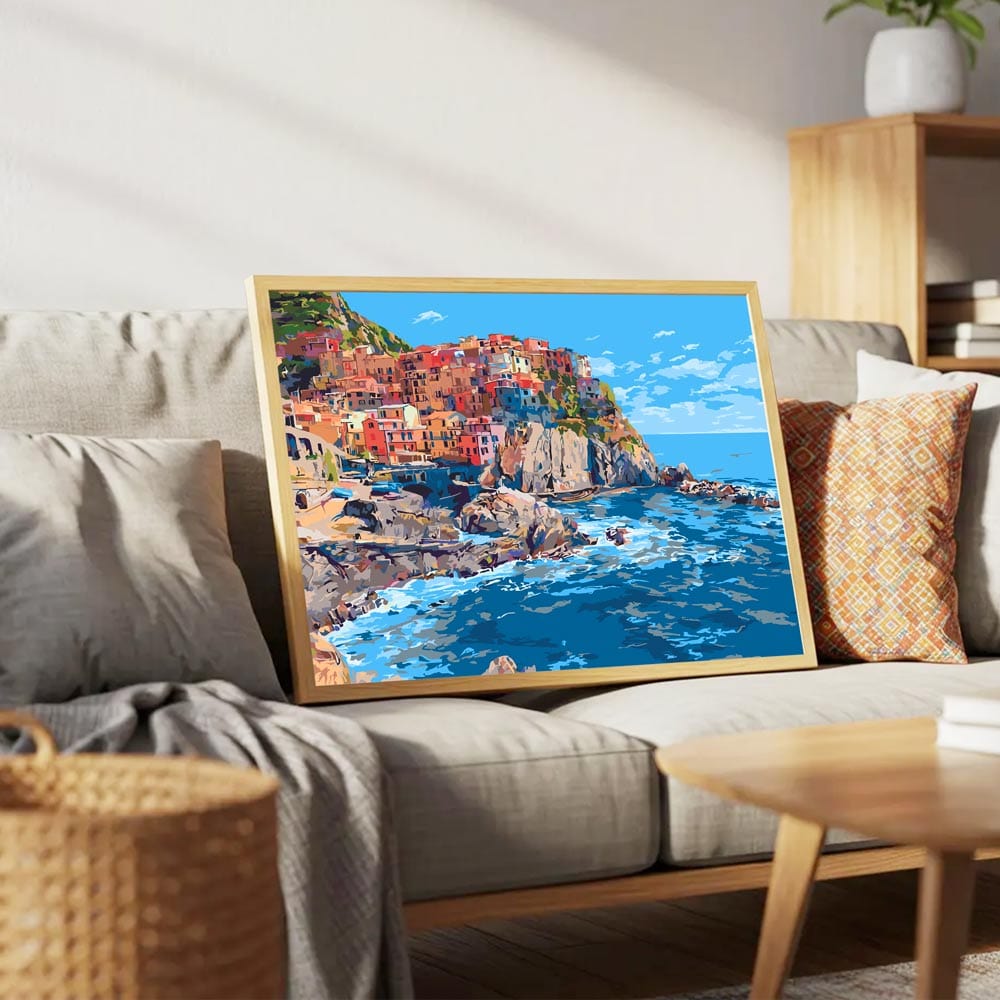 Monterosso al Mare  - Paint By Numbers Kit (ONLINE ORDER ONLY)
