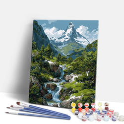 Mountain Stream - Paint By Numbers Kit (ONLINE ORDER ONLY)