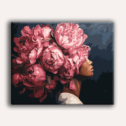 Pink Peonies - Paint By Numbers Kit (ONLINE ORDER ONLY)