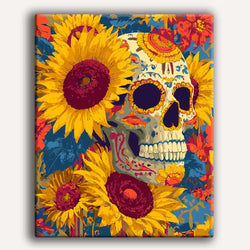 Skull Candy - Paint By Numbers Kit (ONLINE ORDER ONLY)