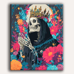 Skull King - Paint By Numbers Kit (ONLINE ORDER ONLY)