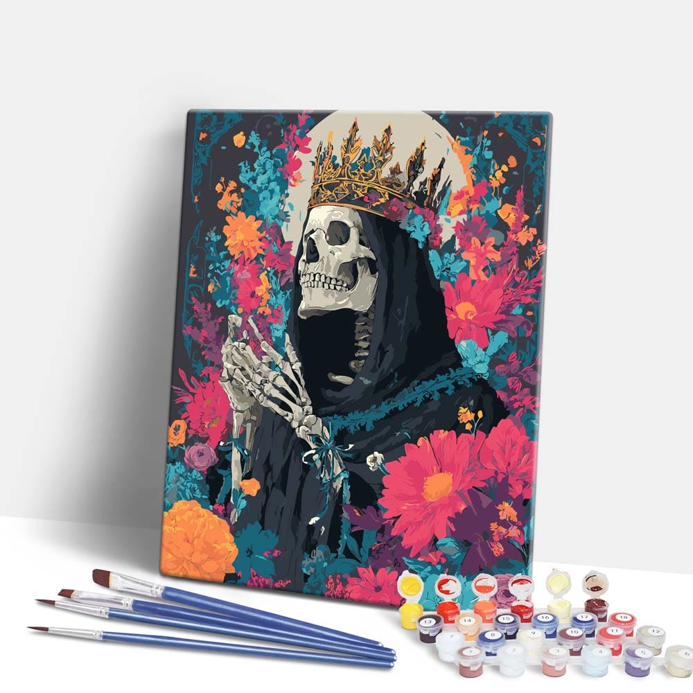 Skull King - Paint By Numbers Kit (ONLINE ORDER ONLY)