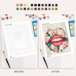Spring Kiss - Paint By Numbers Kit (ONLINE ORDER ONLY)