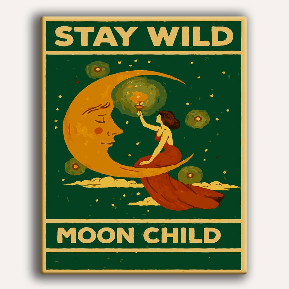 Stay Wild - Paint By Numbers Kit (ONLINE ORDER ONLY)