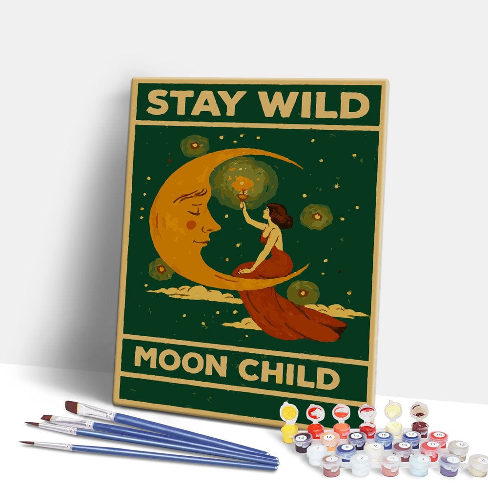 Stay Wild - Paint By Numbers Kit (ONLINE ORDER ONLY)