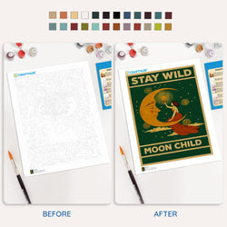 Stay Wild - Paint By Numbers Kit (ONLINE ORDER ONLY)