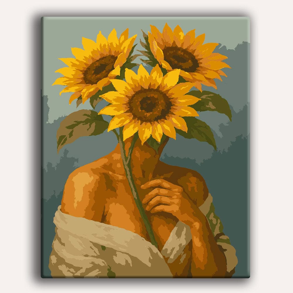 Sunflower love - Paint By Numbers Kit (ONLINE ORDER ONLY)