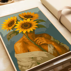 Sunflower love - Paint By Numbers Kit (ONLINE ORDER ONLY)