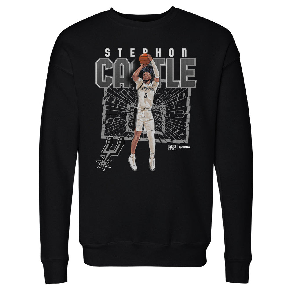 Stephon Castle San Antonio Spurs Shattered WHT (ONLINE ORDER ONLY)