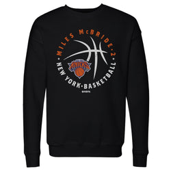 Miles McBride New York Knicks Player Ball WHT