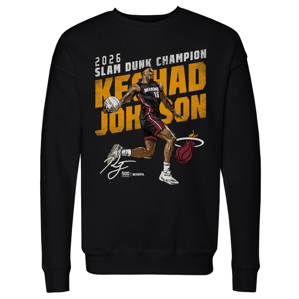 Keshad Johnson Miami Heat 2026 Slam Dunk Champion WHT (ONLINE ORDER ONLY)