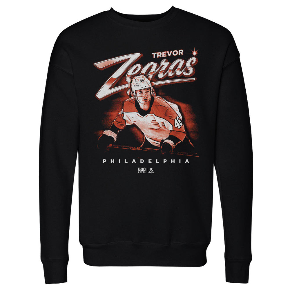 Trevor Zegras Philadelphia Bitmap WHT (ONLINE ORDER ONLY)