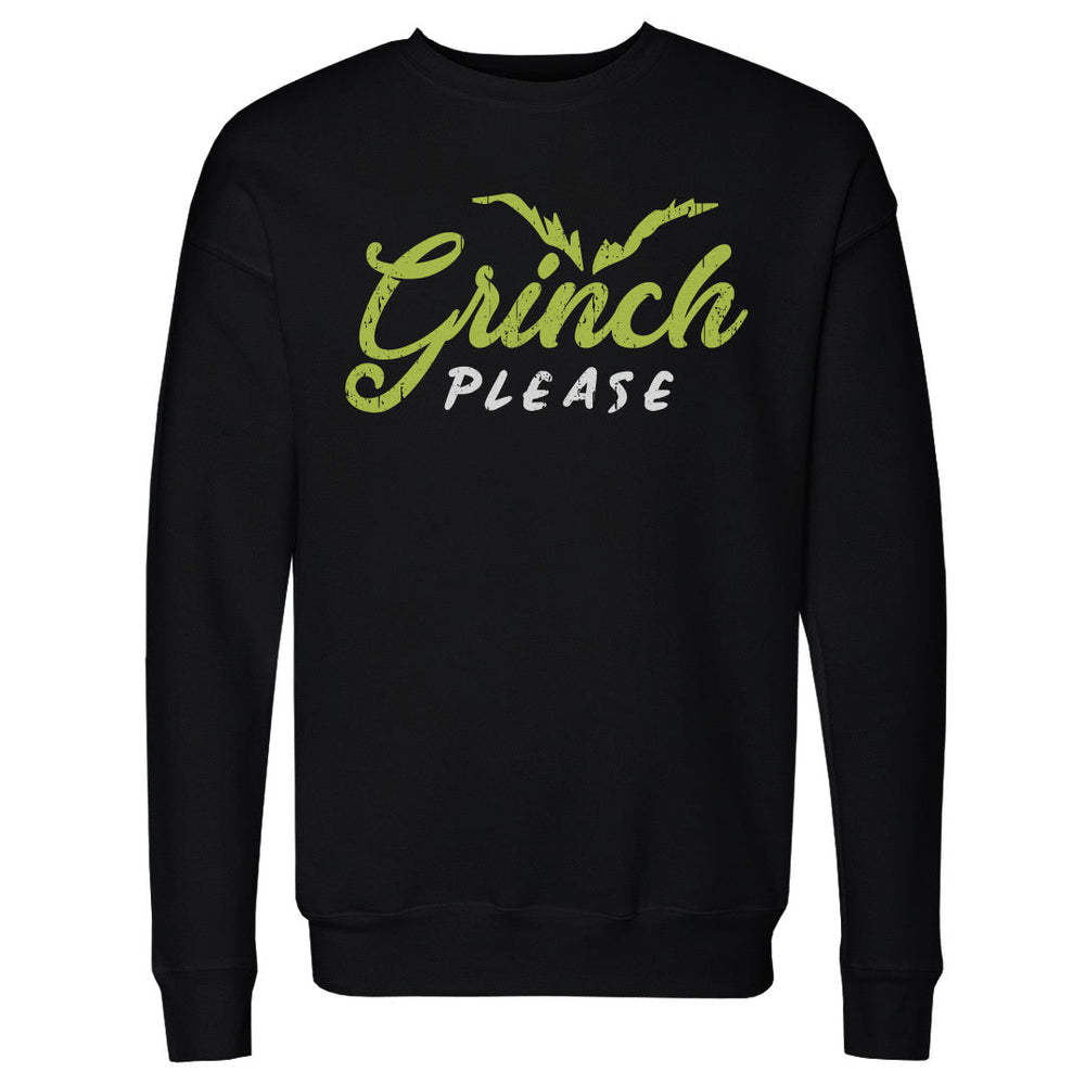 Christmas Grinch Please WHT (ONLINE ORDER ONLY)