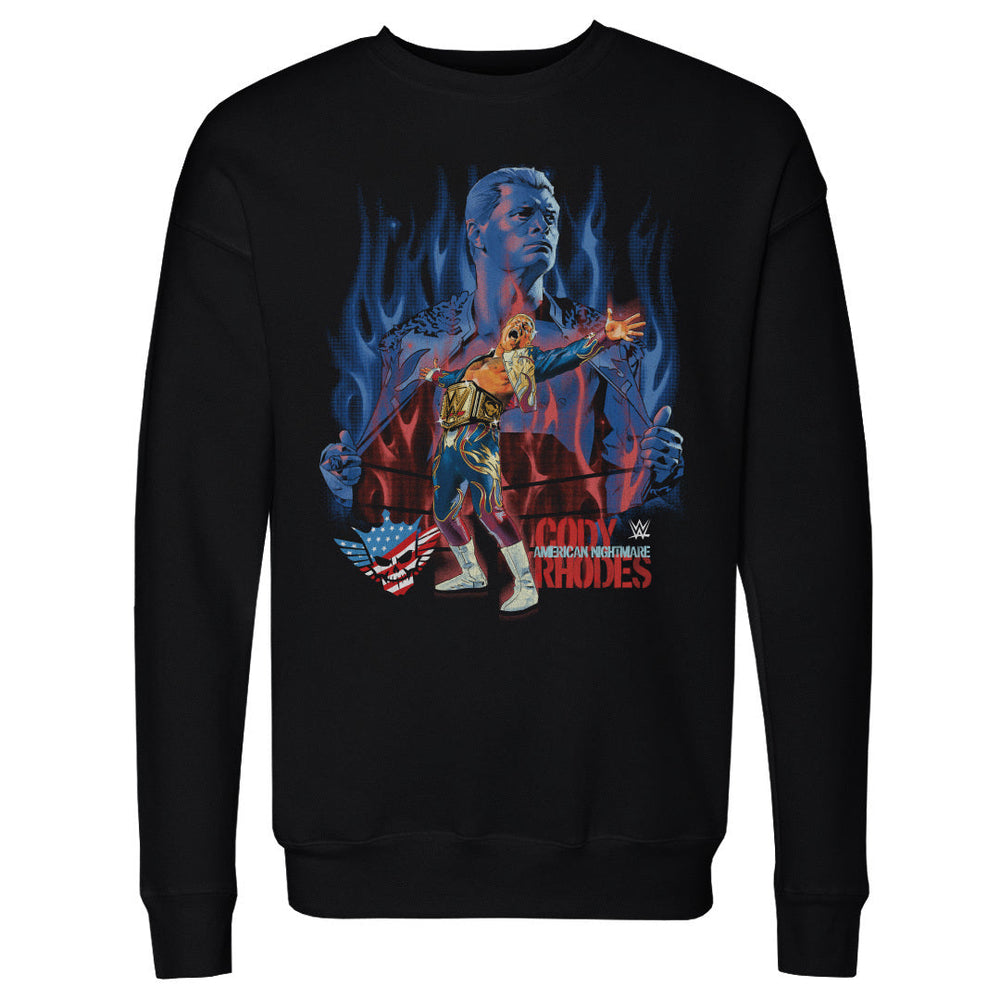 Cody Rhodes Flames WHT (ONLINE ORDER ONLY)