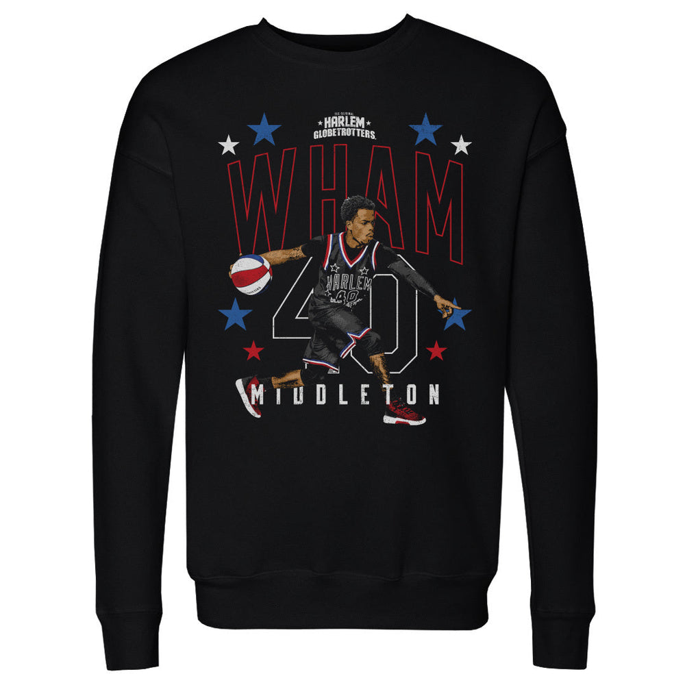 Wham Middleton Harlem Globetrotters Outline WHT (ONLINE ONLY)