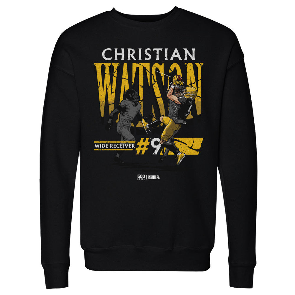 Christian Watson Green Bay Player Name WHT (ONLINE ORDER ONLY)