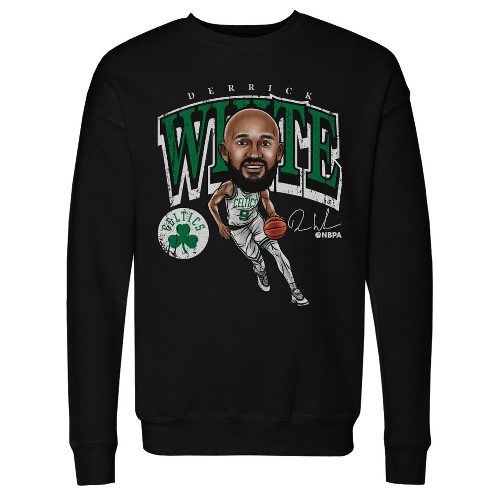 Derrick White Boston Celtics Cartoon WHT (ONLINE ORDER ONLY)