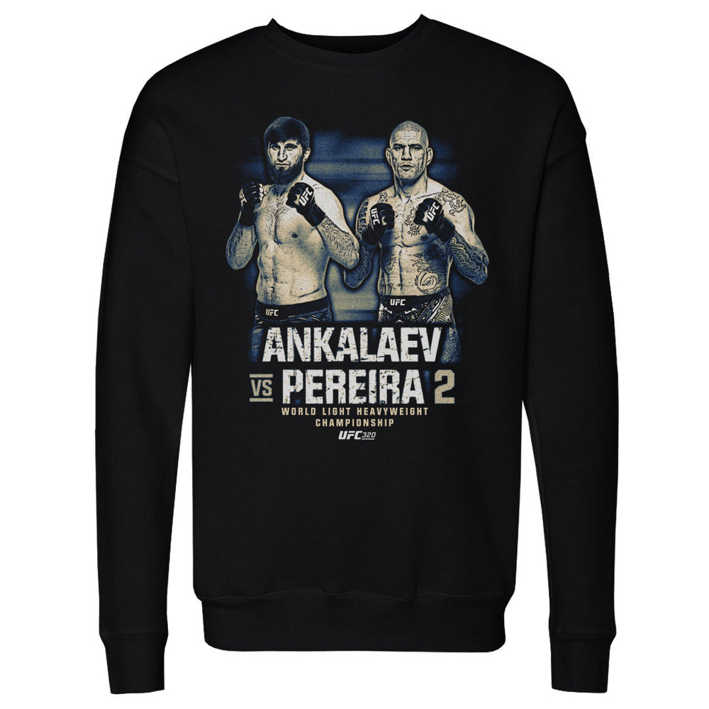 UFC 320 Ankalaev Vs. Pereira 2 Bitmap WHT (ONLINE ORDER ONLY)