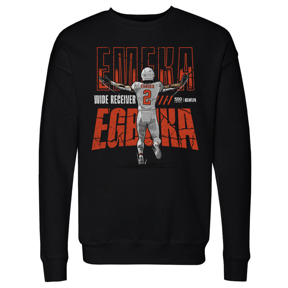 Emeka Egbuka Tampa Bay TD Pose WHT (ONLINE ORDER ONLY)