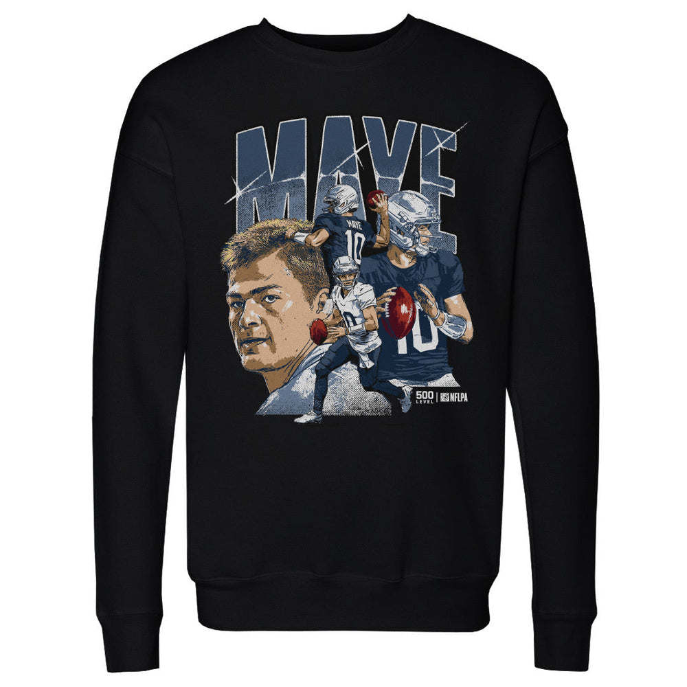 Drake Maye New England Collage WHT (ONLINE ORDER ONLY)
