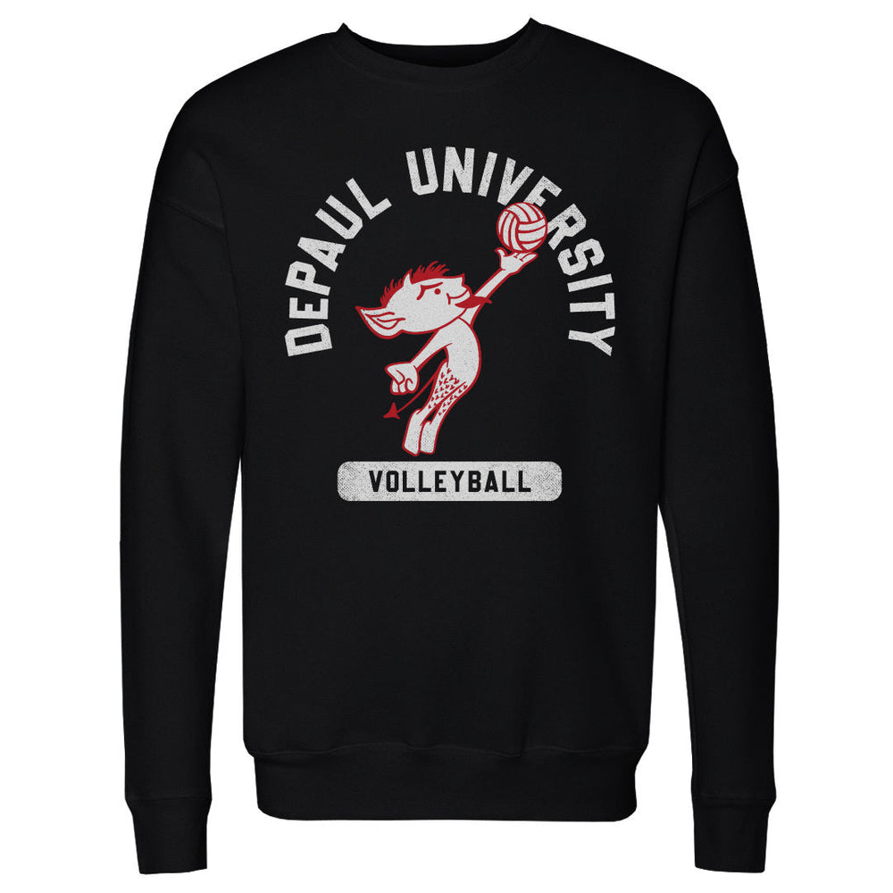 DePaul Blue Demons Billy Volleyball WHT