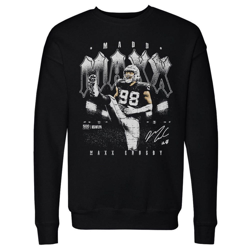 Maxx Crosby Las Vegas Celebration WHT (ONLINE ORDER ONLY)