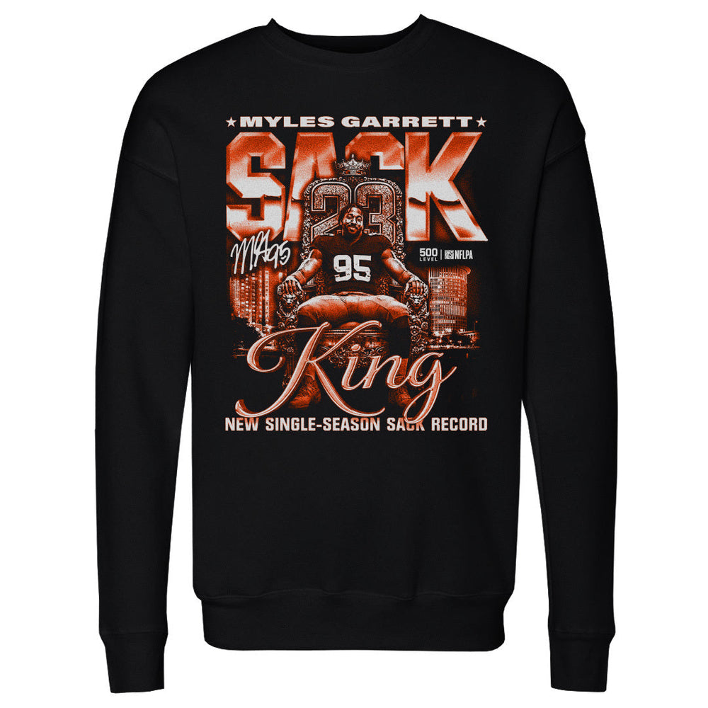 Myles Garrett Cleveland Sack King WHT (ONLINE ORDER ONLY)