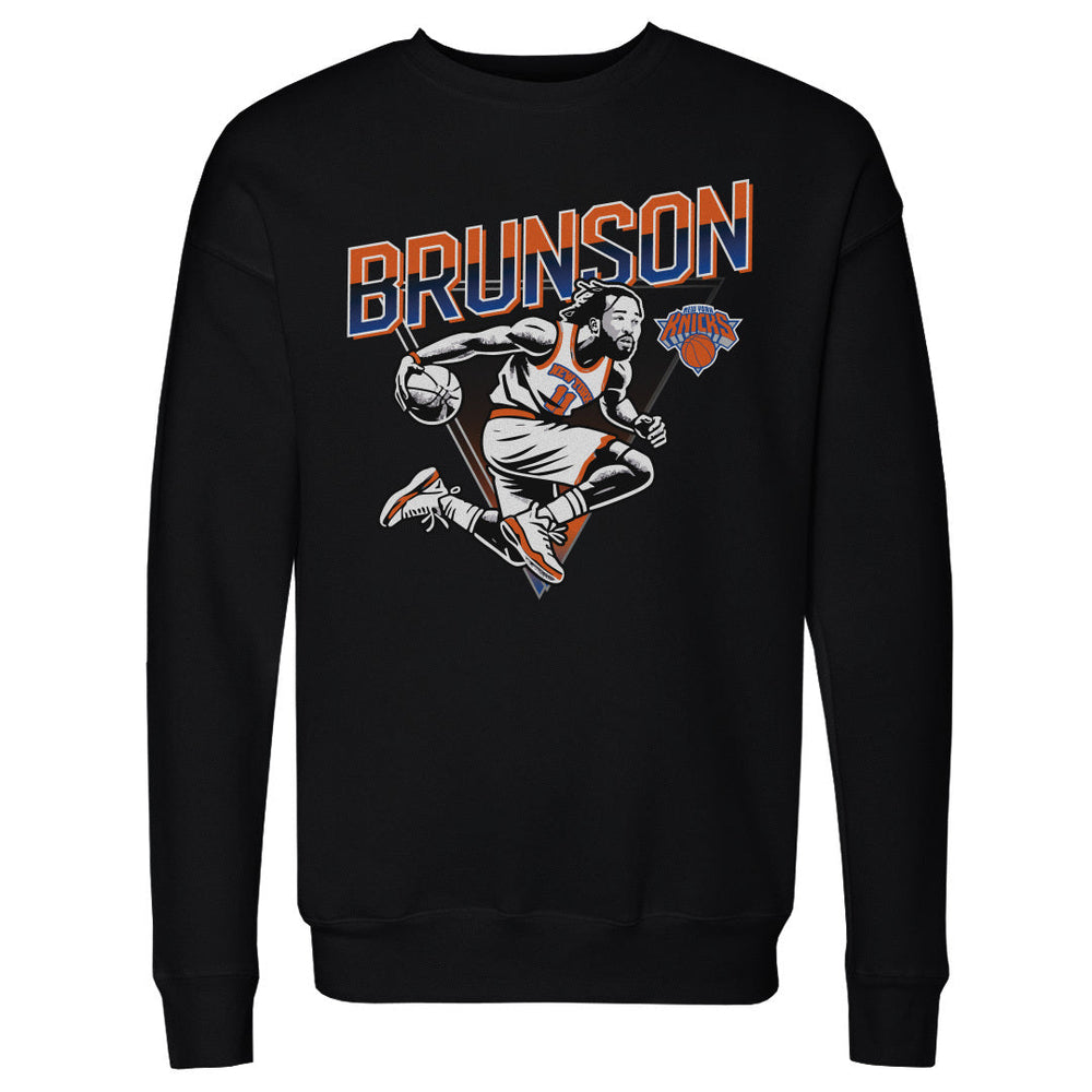 Jalen Brunson New York Knicks Triangle WHT