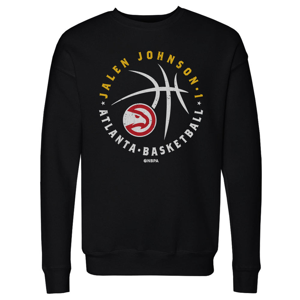 Jalen Johnson Atlanta Hawks Player Ball WHT (ONLINE ORDER ONLY)