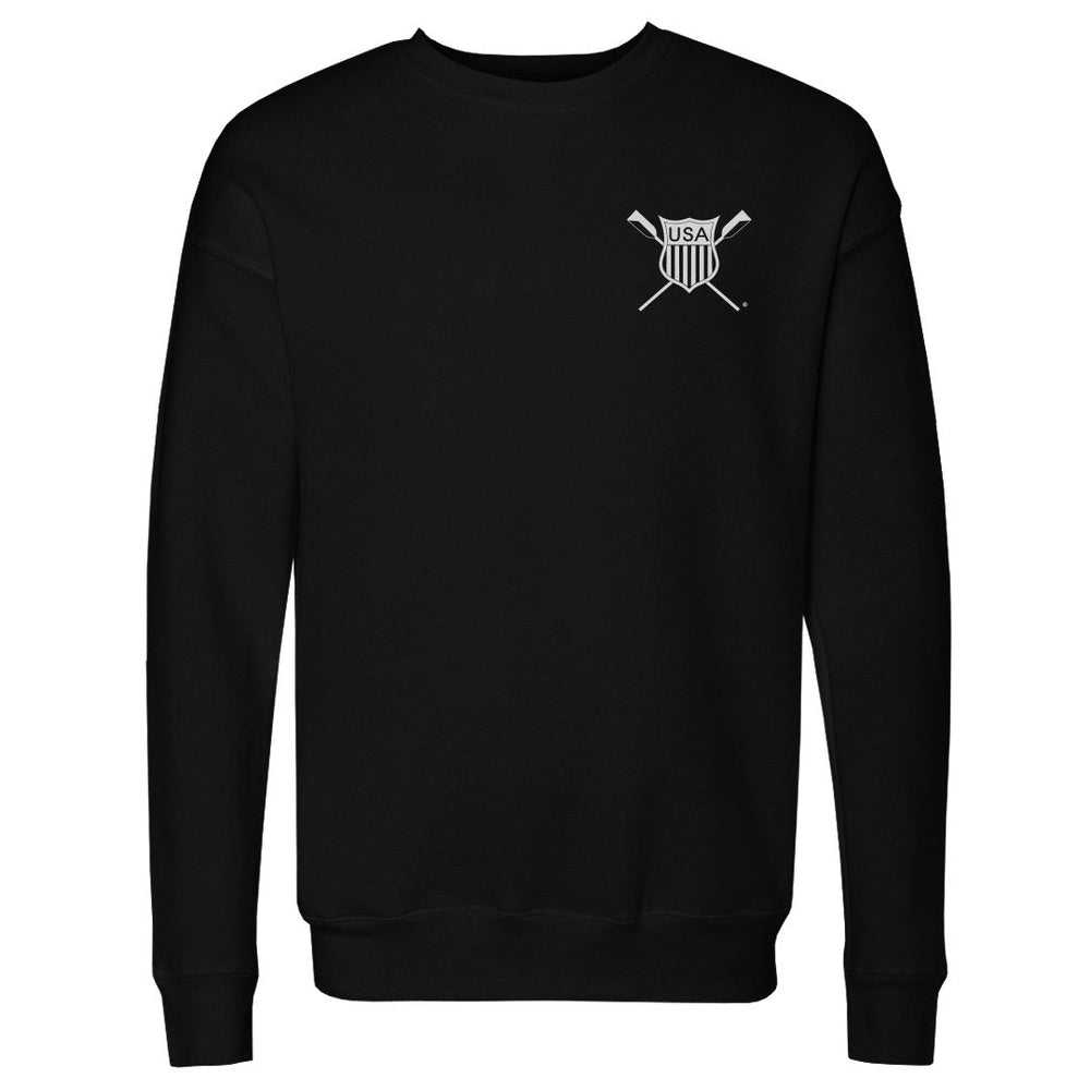 USRowing Emblem Pocket White WHT (ONLINE ORDER ONLY)