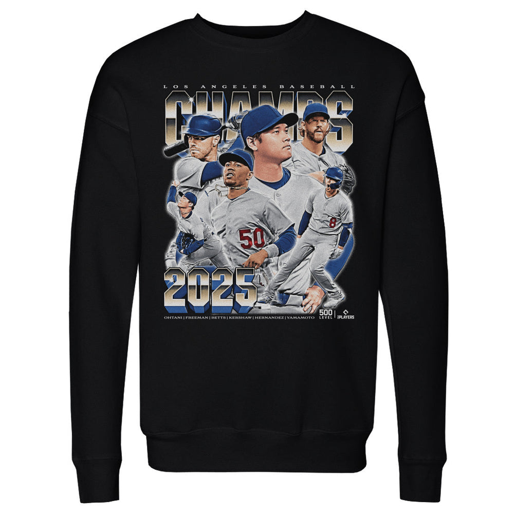 Los Angeles D Baseball 2025 Champs Vintage WHT (ONLINE ORDER ONLY)