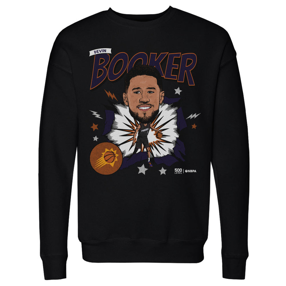 Devin Booker Phoenix Suns Caricature WHT (ONLINE ORDER ONLY)