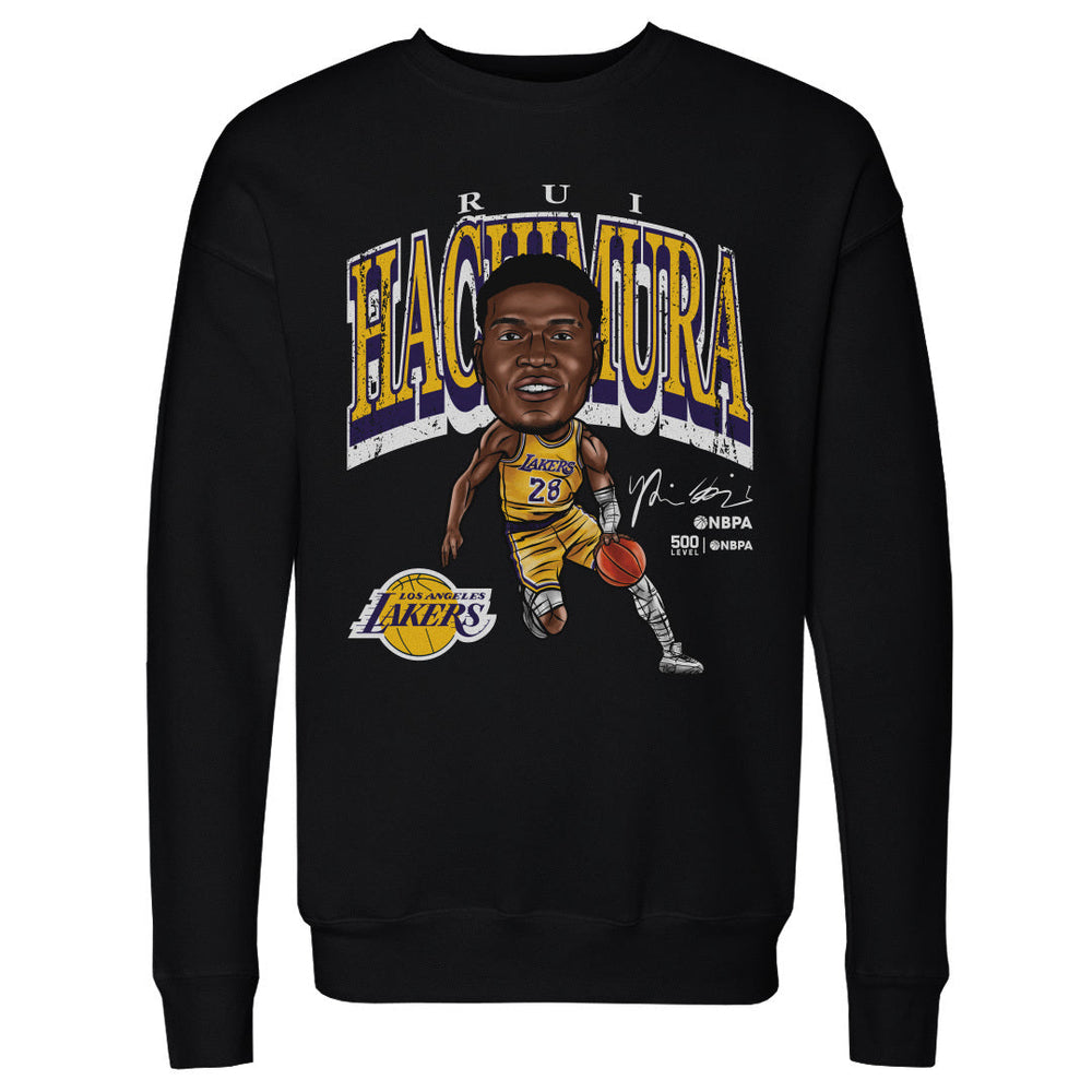 Rui Hachimura Los Angeles Lakers Cartoon WHT (ONLINE ORDER ONLY)