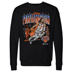Jalen Brunson New York Knicks Skyline WHT