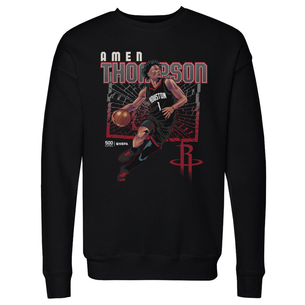 Amen Thompson Houston Rockets Shattered WHT (ONLINE ORDER ONLY)