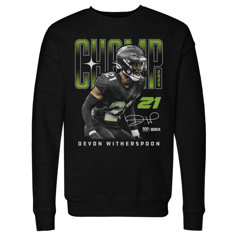 Devon Witherspoon Seattle 2025 Champ WHT (ONLINE ORDER ONLY)