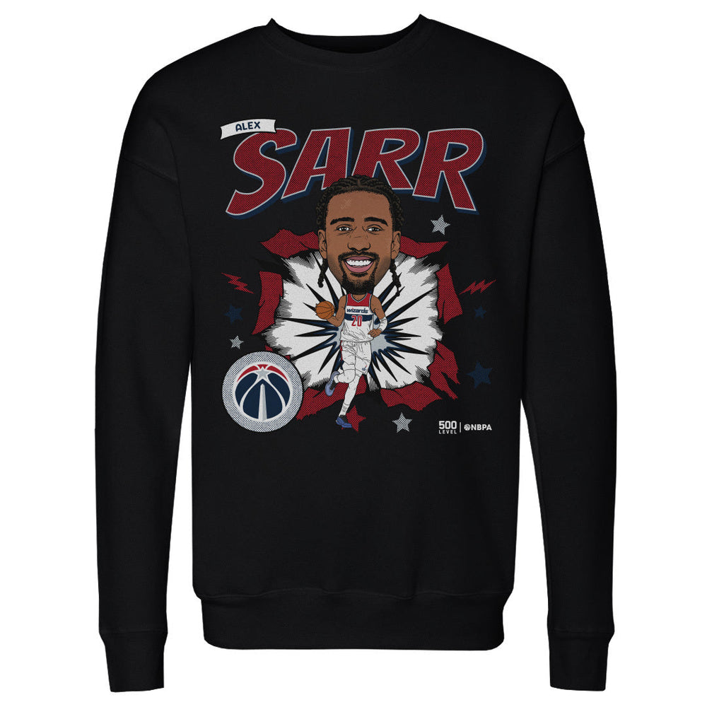 Alex Sarr Washington Wizards Caricature WHT (ONLINE ORDER ONLY)