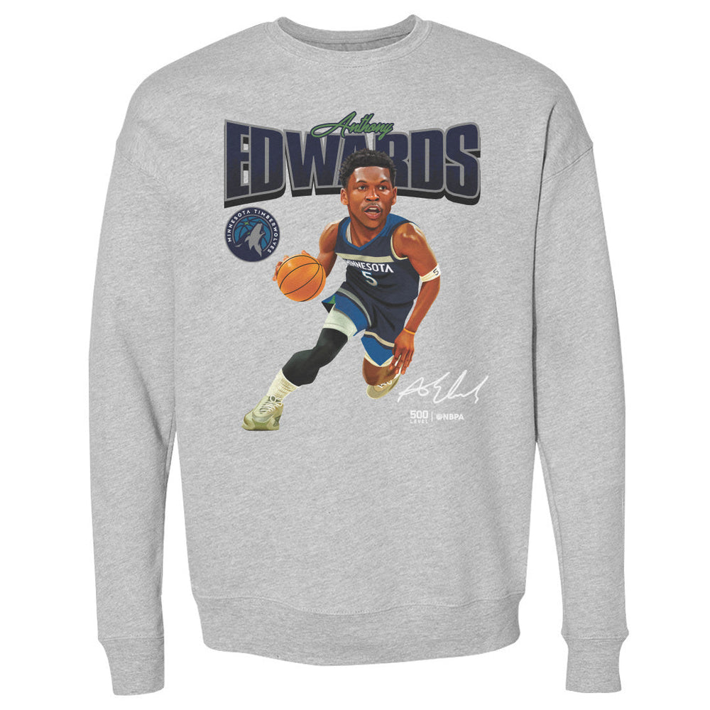 Anthony Edwards Minnesota Timberwolves Caricature WHT (ONLINE ORDER ONLY)
