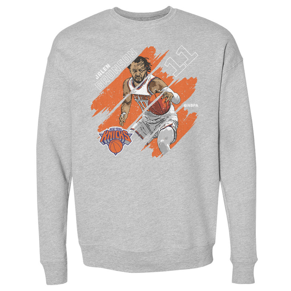 Jalen Brunson New York Knicks Stripes WHT