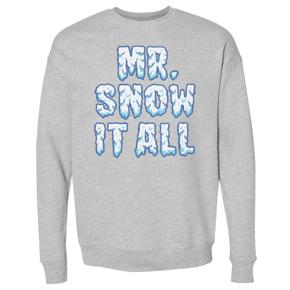 Christmas Mr. Snow It All WHT (ONLINE ORDER ONLY)