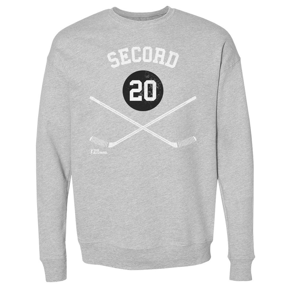 Alan Secord Chicago 20 Sticks WHT