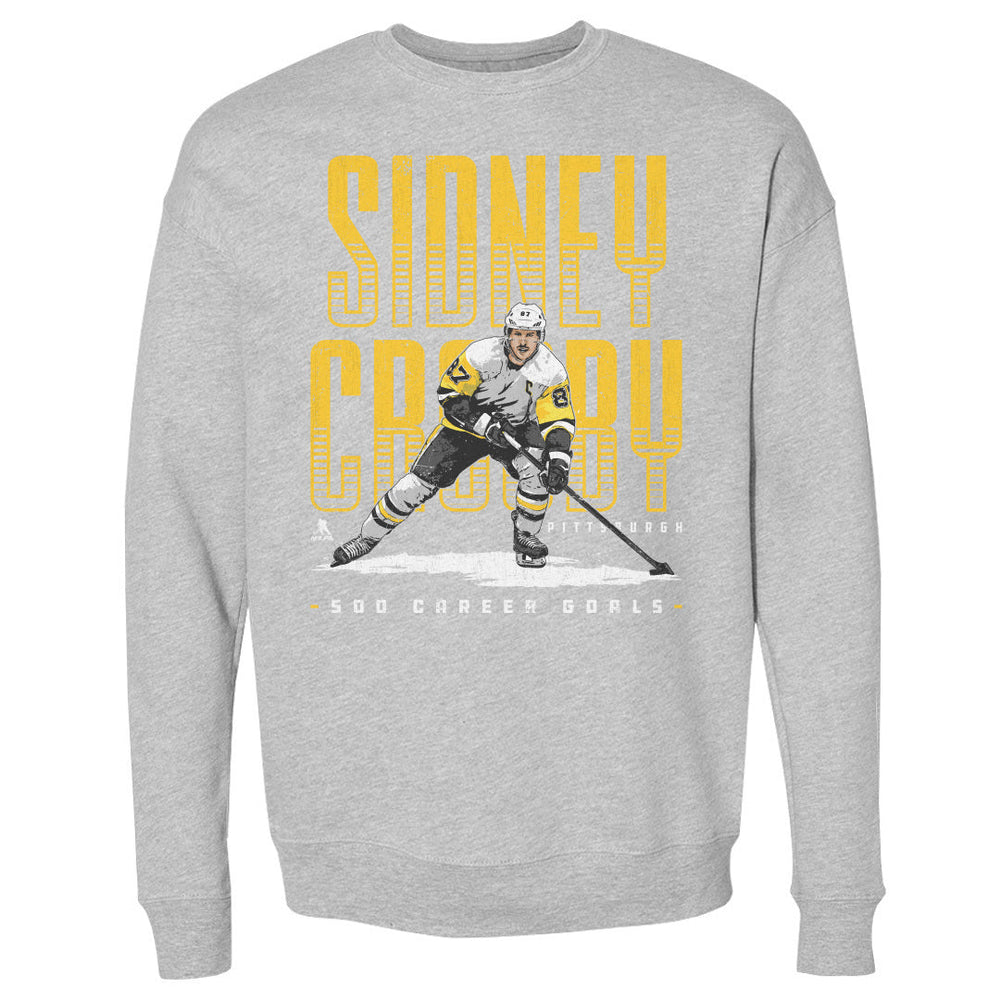 Sidney Crosby Pittsburgh 500 Goals WHT (ONLINE ORDER ONLY)