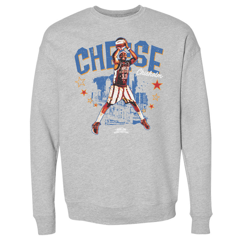 Cheese Chisholm Harlem Globtrotters Nickname WHT (ONLINE ORDER ONLY)