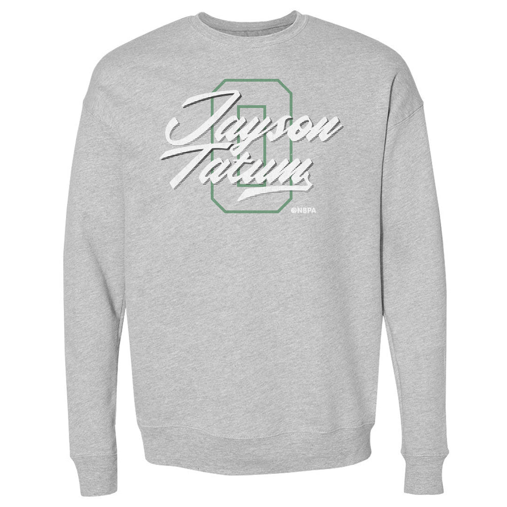 Jayson Tatum Boston Number Script WHT (ONLINE ORDER ONLY)