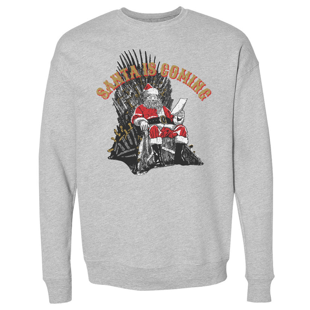 Christmas Santa Is Coming WHT (ONLINE ORDER ONLY)